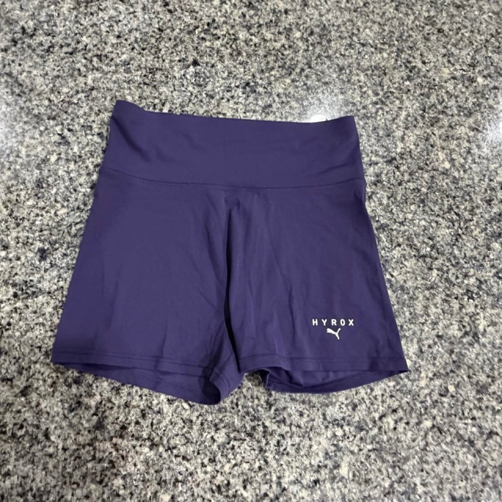 Puma x Hyrox Shapeluxe 3" Training Shorts Purple Womens Large